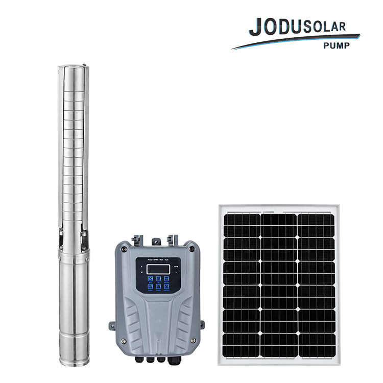 Quelles sont les caractéristiques de la pompe solaire submersible AC/DC ?